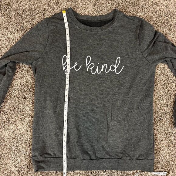Be Kind Black Sweatshirt - Picture 5 of 6